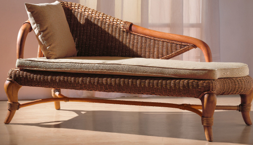 Indoor rattan chaise lounge (4) - TW 802-70