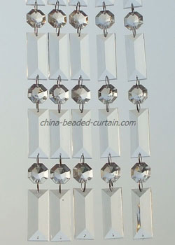 tower acrylic beads and retangle beads - BCR013