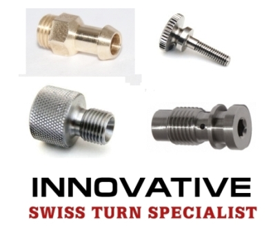 Precision Turned Parts on Sliding Head Automats - IM - Swiss Type Turn