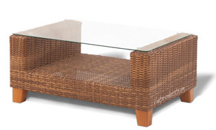 Poly Rattan Sofa Table - 05484g