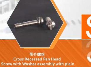 SS Cross Recessed Pan Head Screws - all sizes