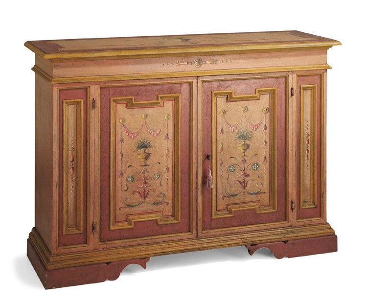 Hand painted credenzas For living room - 01354