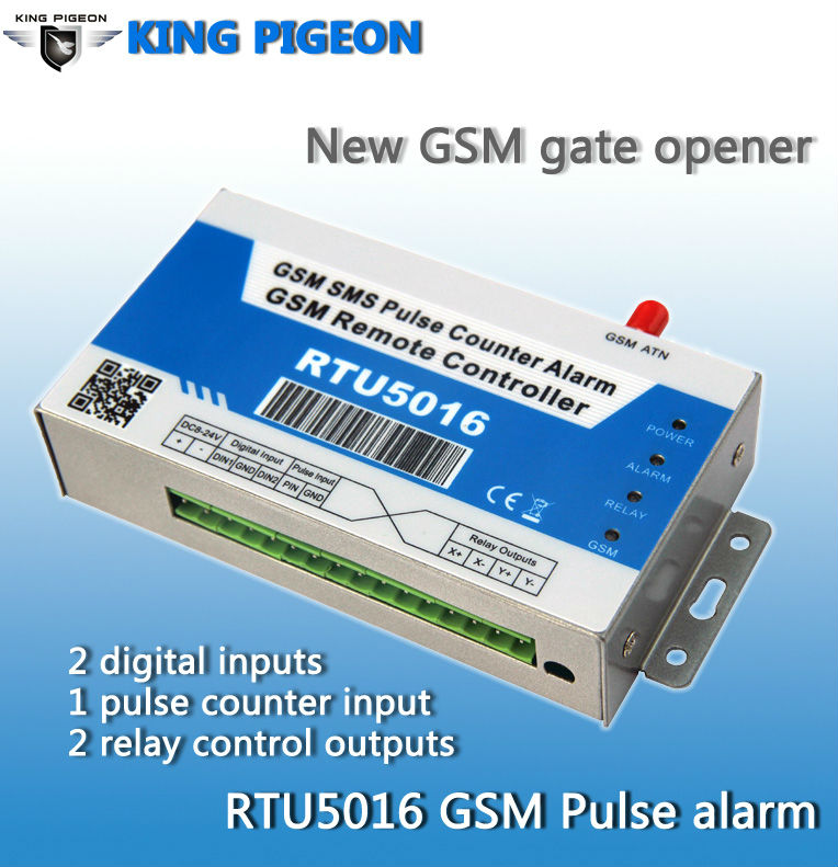 GSM Pulse Counter Alarm Controller - RTU5016