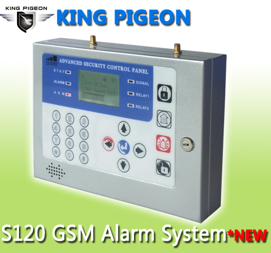 New LCD Display Menu Office GSM Alarm System - S120