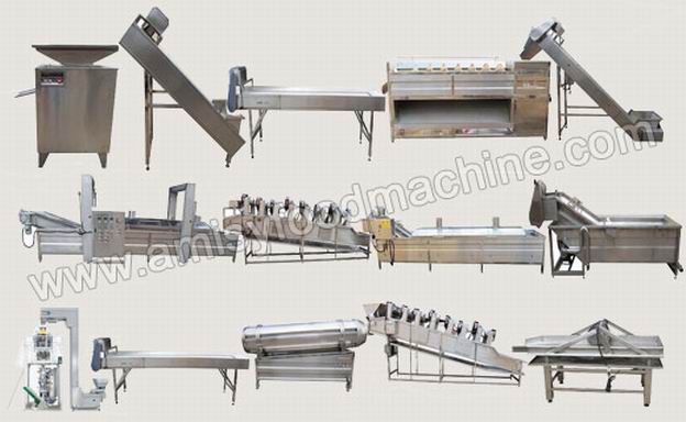 Automatic Potato Chips Production Line - AMSAPC-60/AMSAPC-150/AMSAPC-300