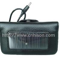 Large picture solar leather case