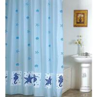 Large picture shower curtain