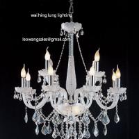 Large picture crystal chandelier