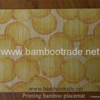 Large picture Printing bamboo placemat