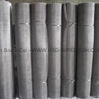 Large picture stainless steel plain weave mesh