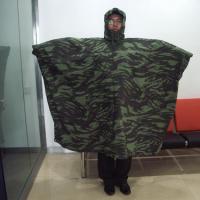 Large picture Military Camouflage Square Raincoat Poncho