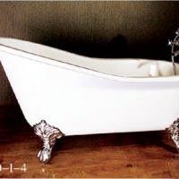 Large picture castiron bathtub