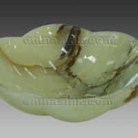 Large picture Green-onyx-round-vessel-sink-lily