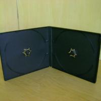 Large picture 10mm double black square dvd case