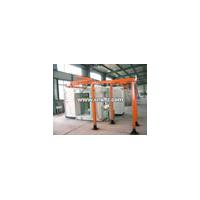 Large picture manual coating plant