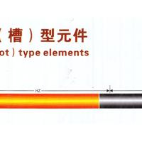 Large picture SiC Heating Elements type UX(slot)