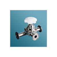 Large picture Sanitary Three Way Diaphragm Valve