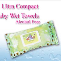 Large picture Ultra Compact Wet Baby towels Alcohol Free