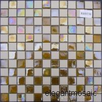 Large picture glass mosaic tiles-RR9330