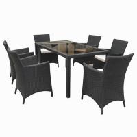 Large picture rattan dining set