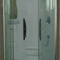Large picture steam shower room