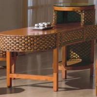 Indoor rattan tea room furniture (1)