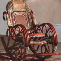 Large picture oor rattan rocking chair (2)