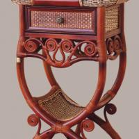 Large picture Indoor rattan phone table