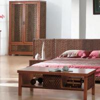 Indoor rattan bedroom furniture (3)