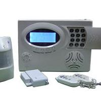 Large picture LCD GSM and landline security alarm system