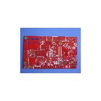 Large picture China 8 layers PCB with red mask