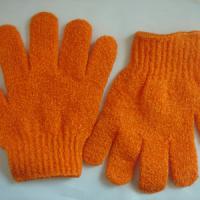 Large picture bath gloves