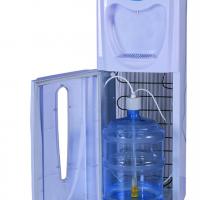 Large picture bottled water dispenser with bottled loaded on the