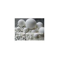 Large picture inert alumina balls