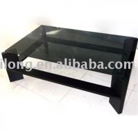 Large picture wooden coffee table
