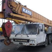Large picture kato used crane 40t pick up truck crane