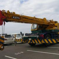 Large picture carry deck crane 25t used telescopic boom crane