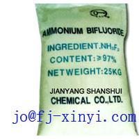 Large picture ammonium bifluoride