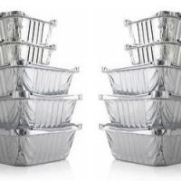 Large picture aluminum food containers