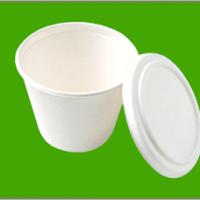 Large picture One-time use compostable bagasse bowl