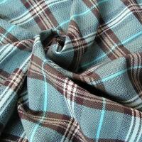 Large picture plaid fabric