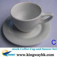 Large picture stock stocklot closeout Coffee Cup and Saucer Set