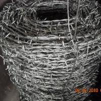 Large picture barbed iron wire