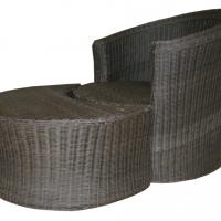 Large picture Wicker chaise lounge