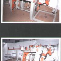 Large picture barbed wire making machine