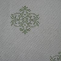 Large picture knitted mattress fabric