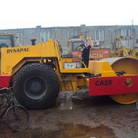 Large picture used road roller