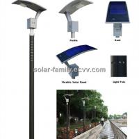 Large picture solar courtyard lamp