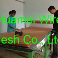 Large picture red copper wire mesh