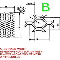 Large picture Expanded metal lath